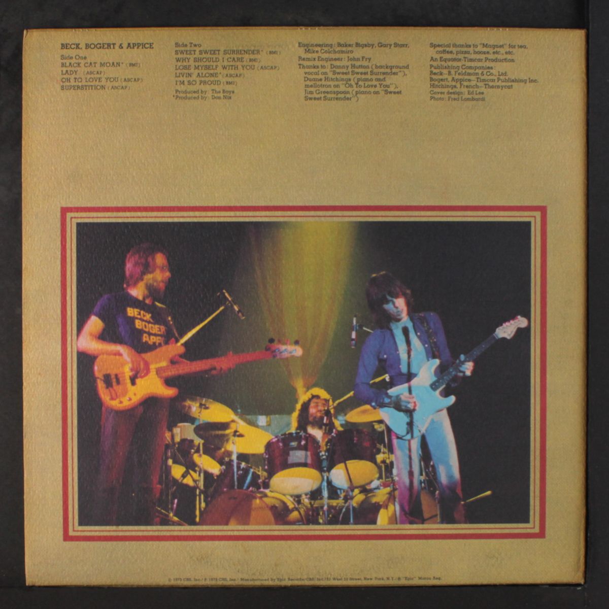 beck, bogert & appice by BECK, BOGERT & APPICE