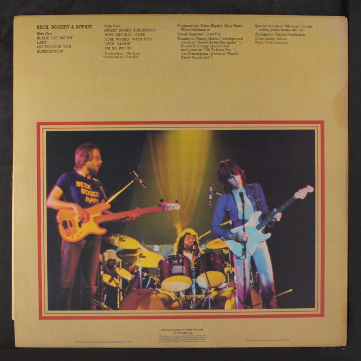 beck, bogert & appice by BECK, BOGERT & APPICE