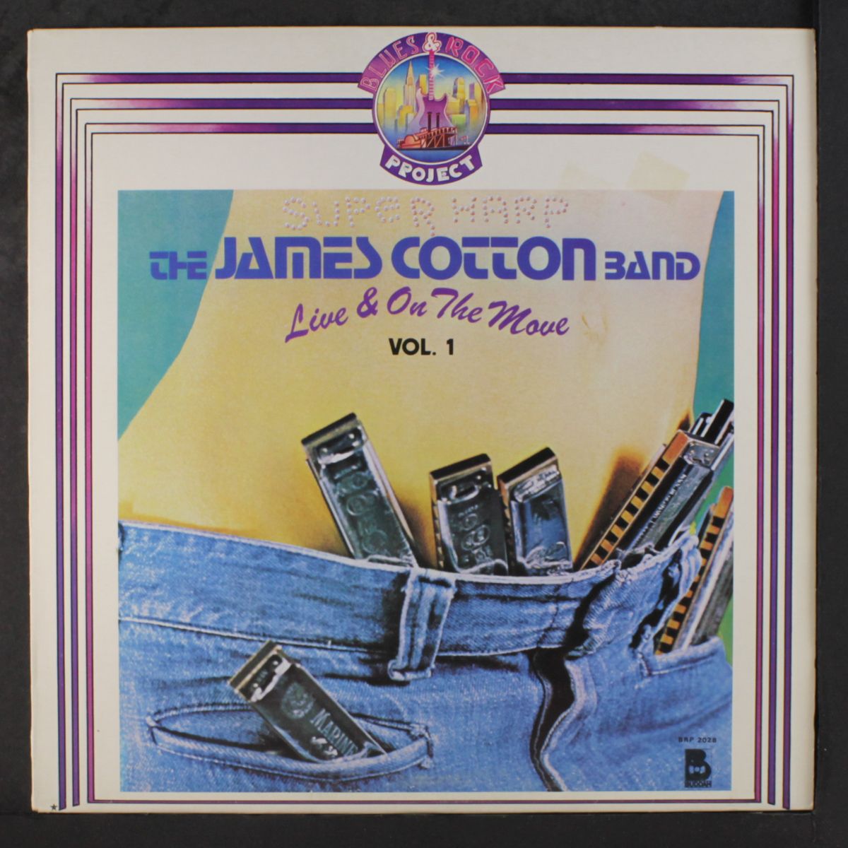 live & on the move by JAMES COTTON