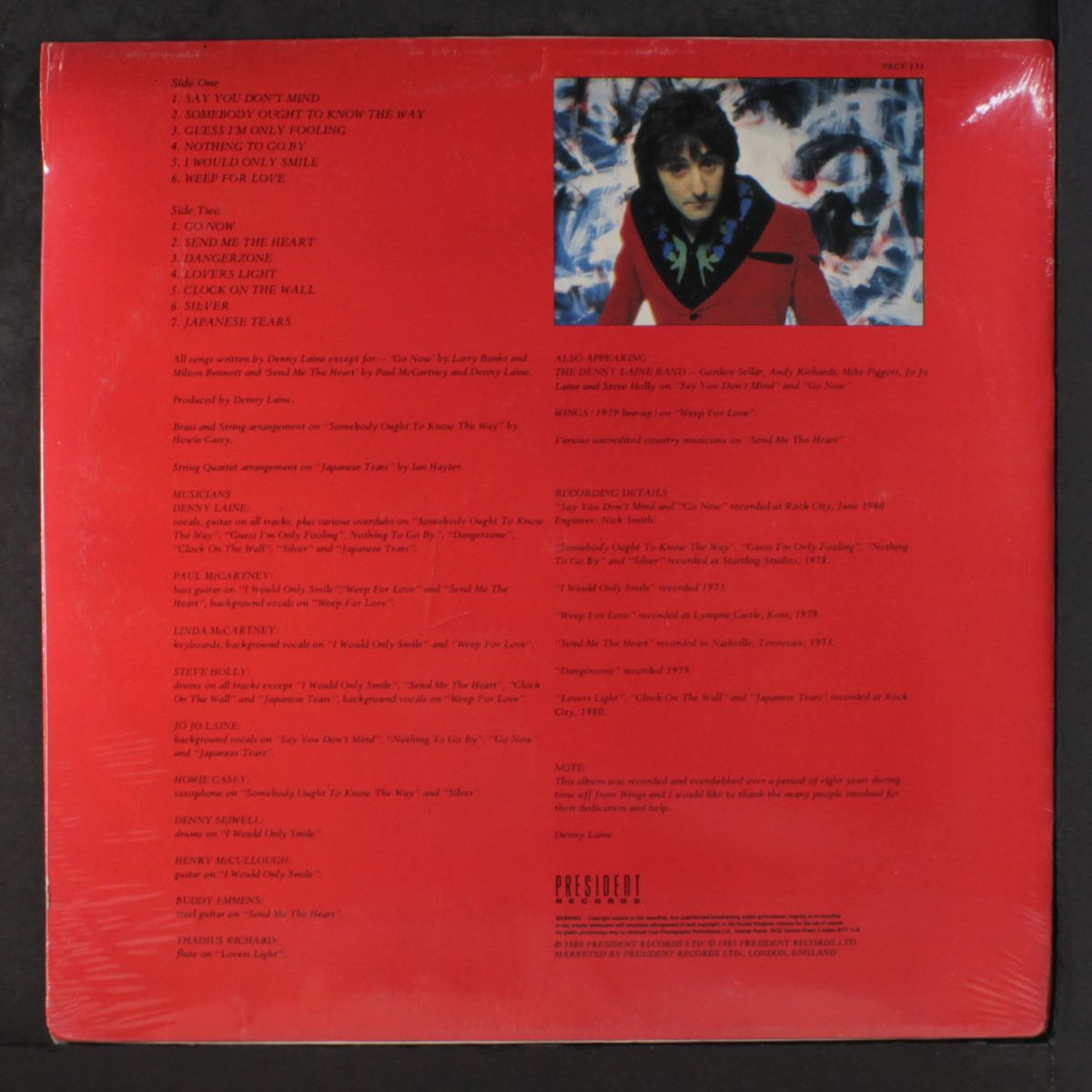 weep for love by DENNY LAINE