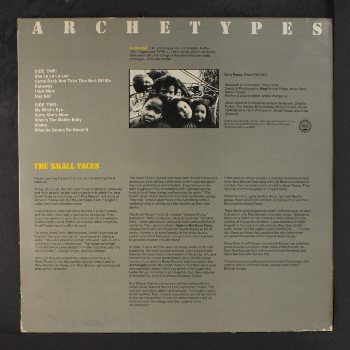 archetypes by SMALL FACES