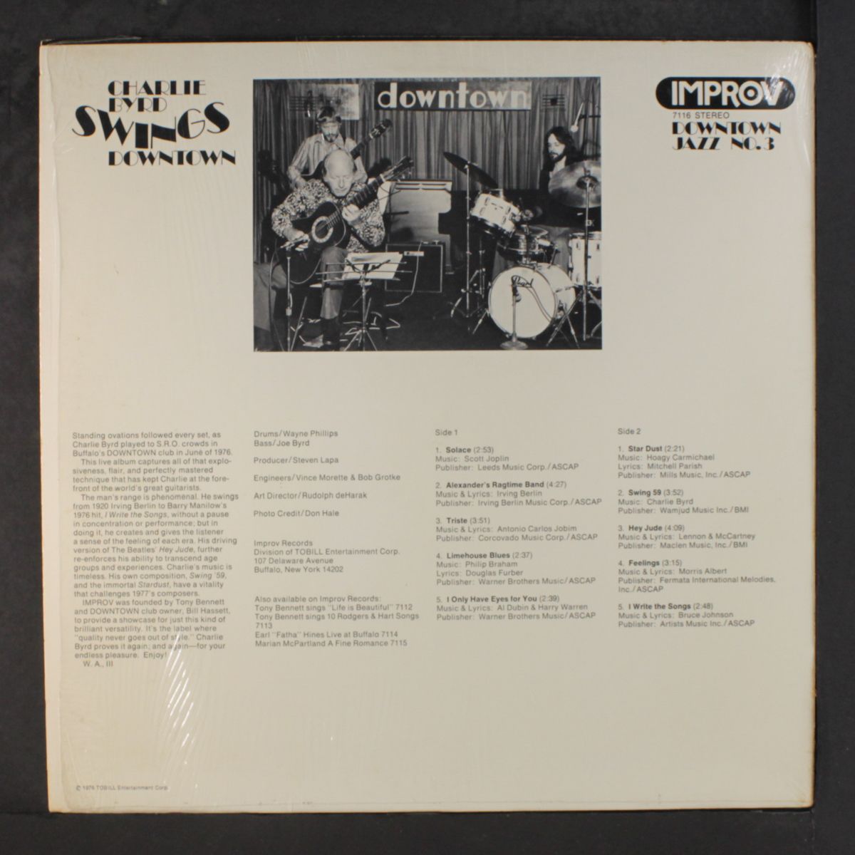 swings downtown by CHARLIE BYRD