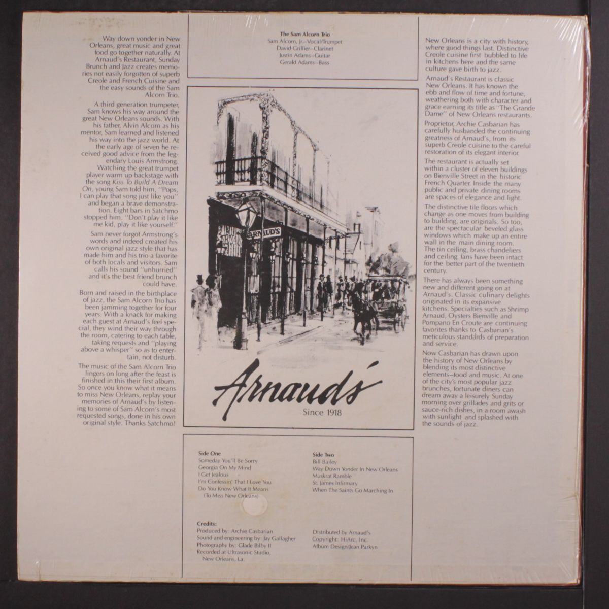 at arnaud's by SAM ALCORN