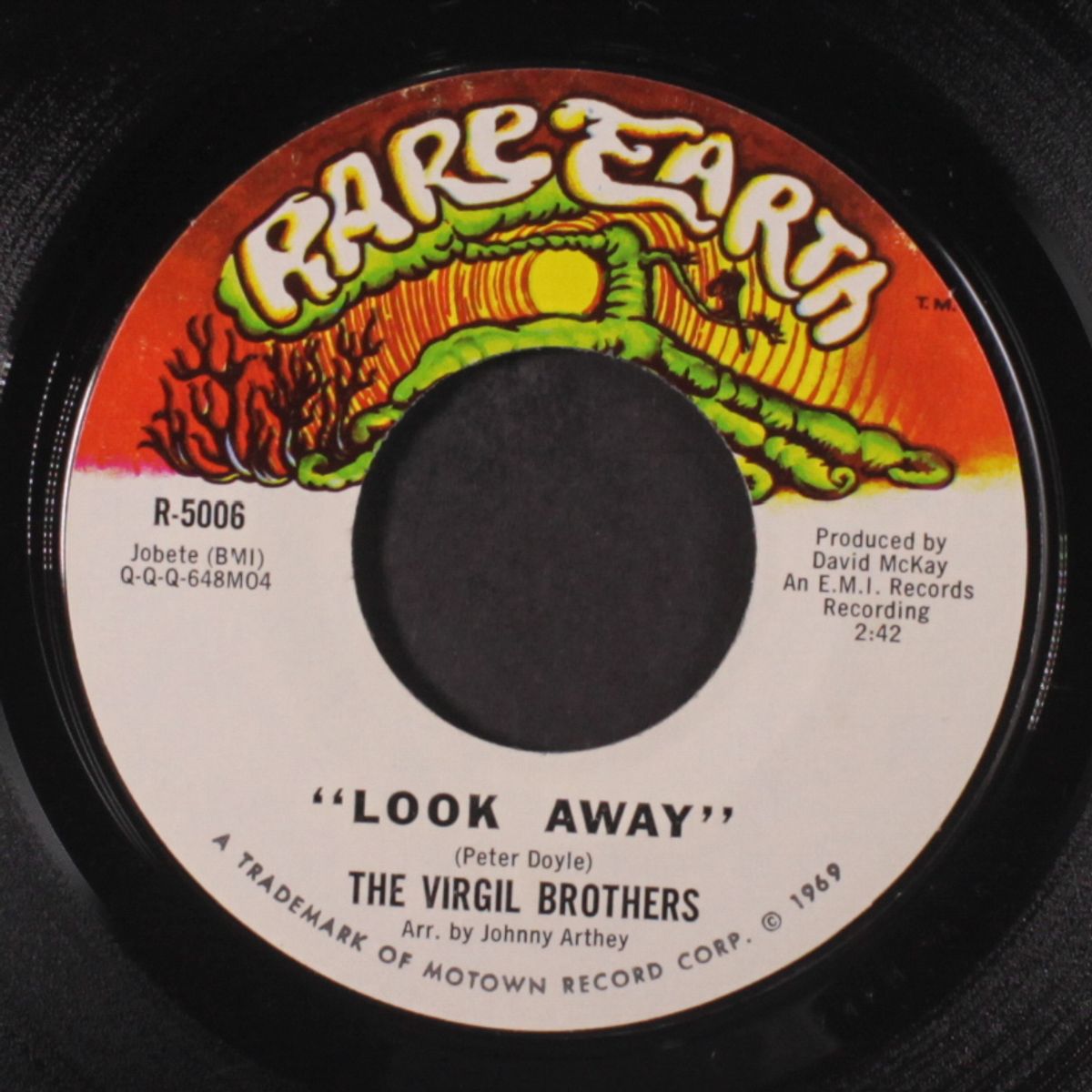 temptation 'bout to get me / look away by VIRGIL BROTHERS