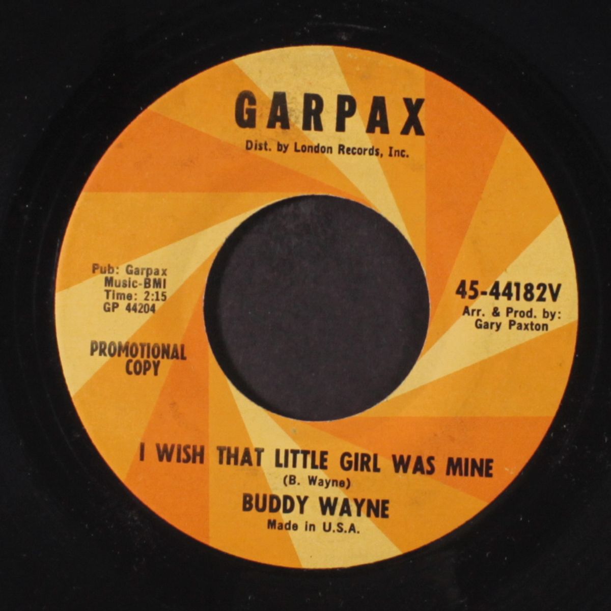 i'd fight for my baby by BUDDY WAYNE