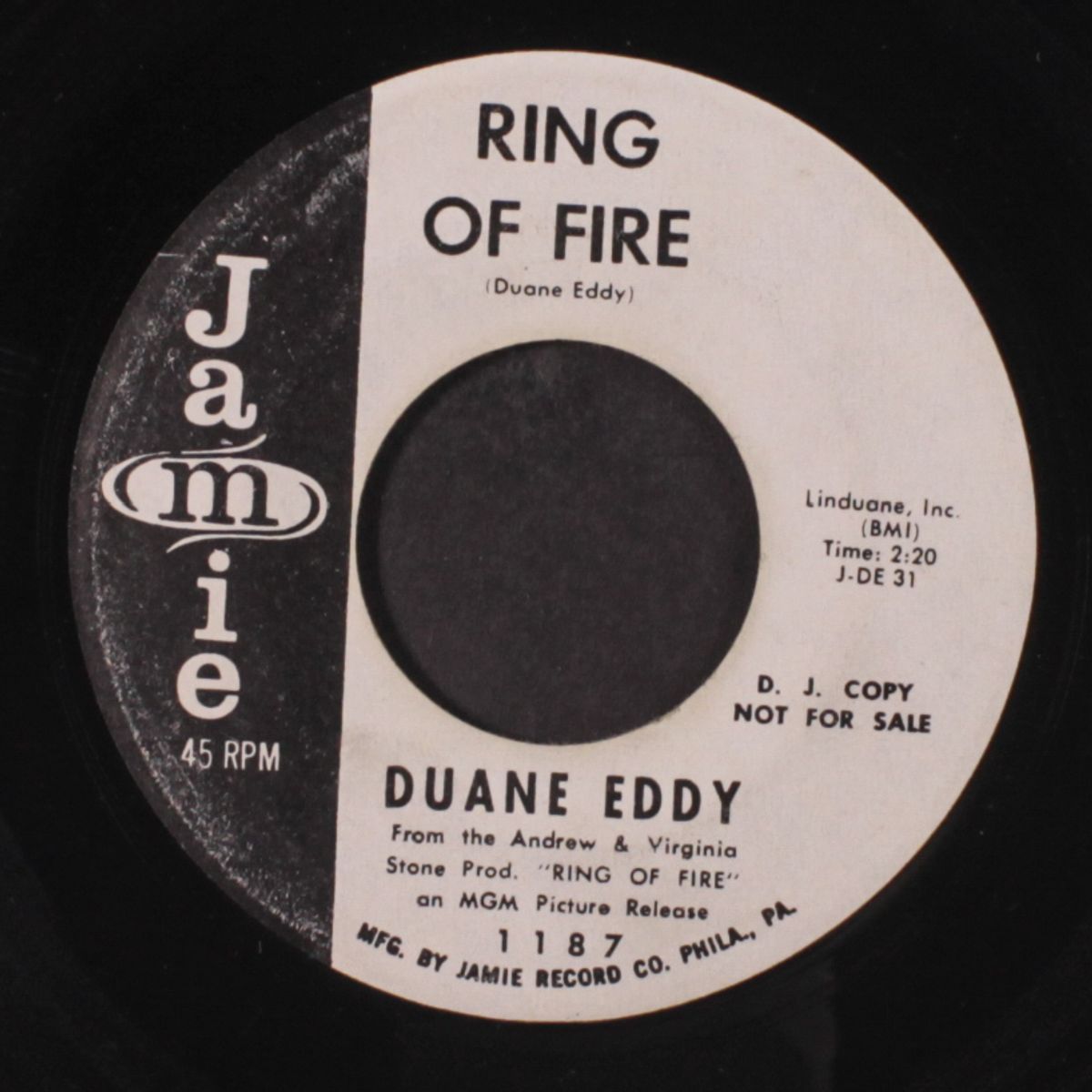 ring of fire / bobbie by DUANE EDDY