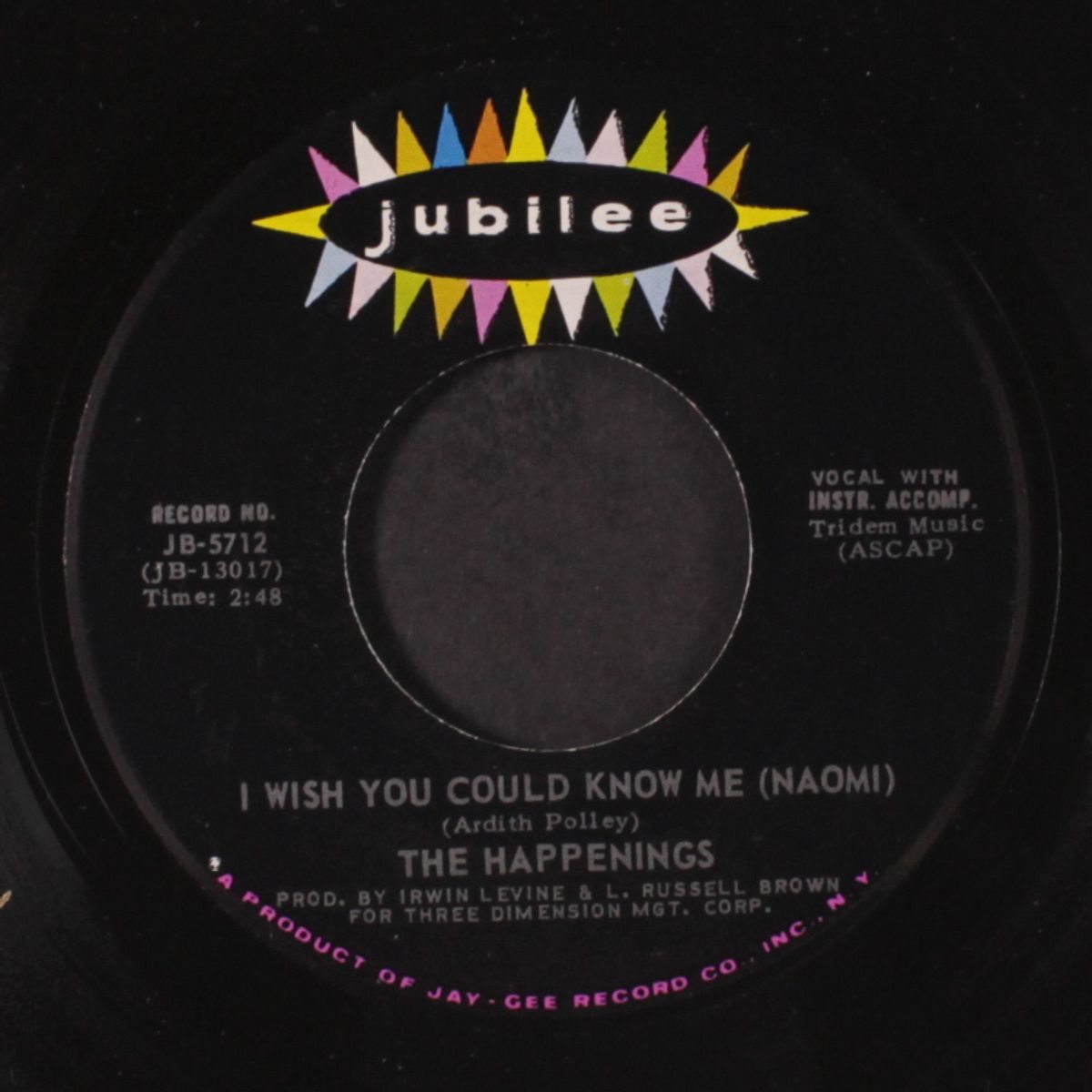 lullaby in the rain / i wish you could know me by HAPPENINGS