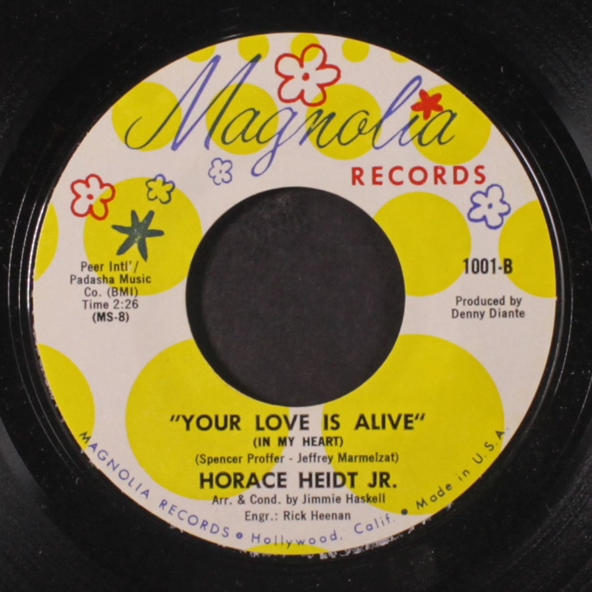 your love is alive / here's to the next time by HORACE HEIDT JR.