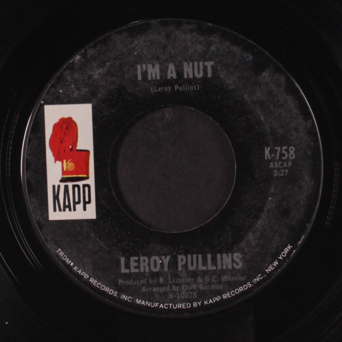 i'm a nut by LEROY PULLINS