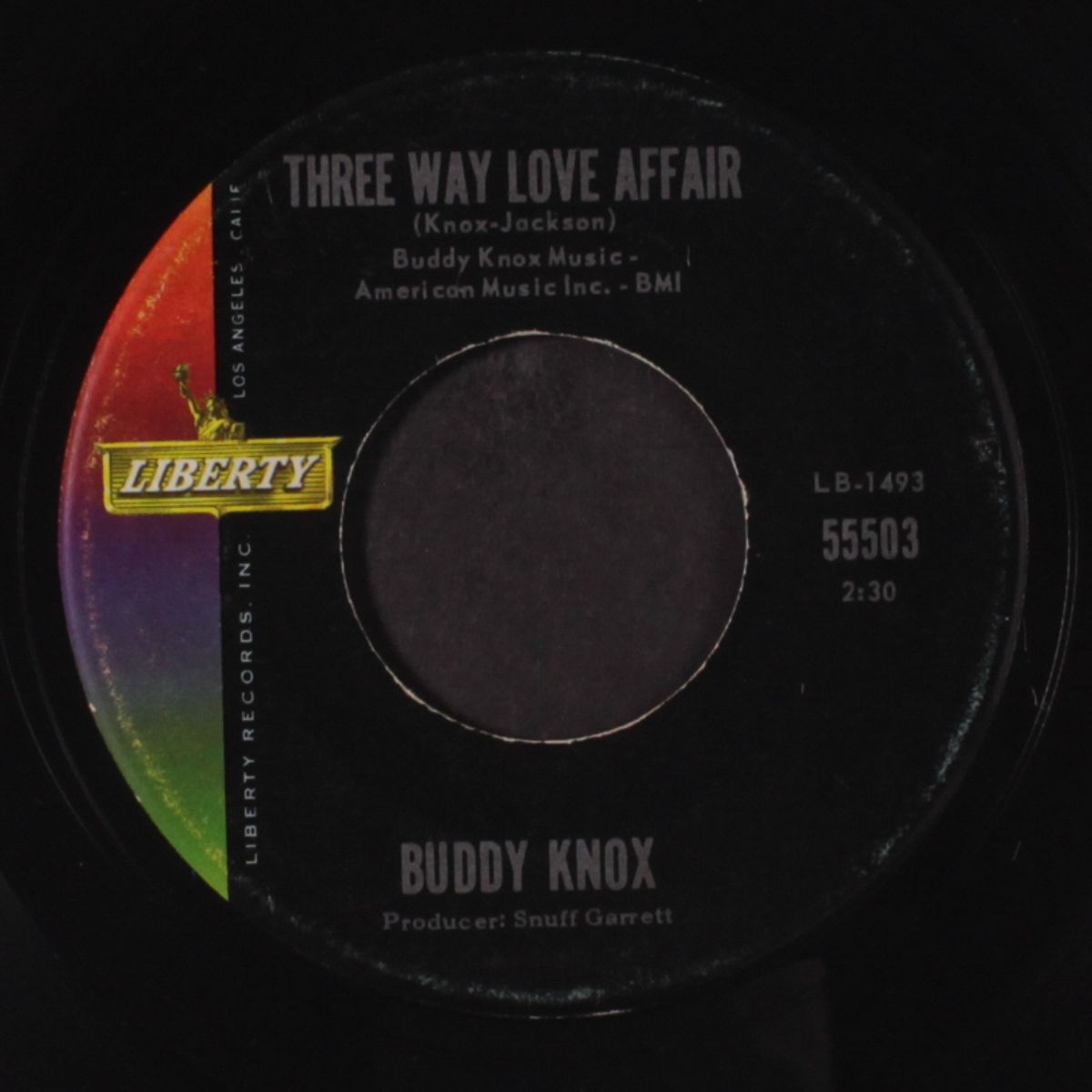 three way love affair by BUDDY KNOX