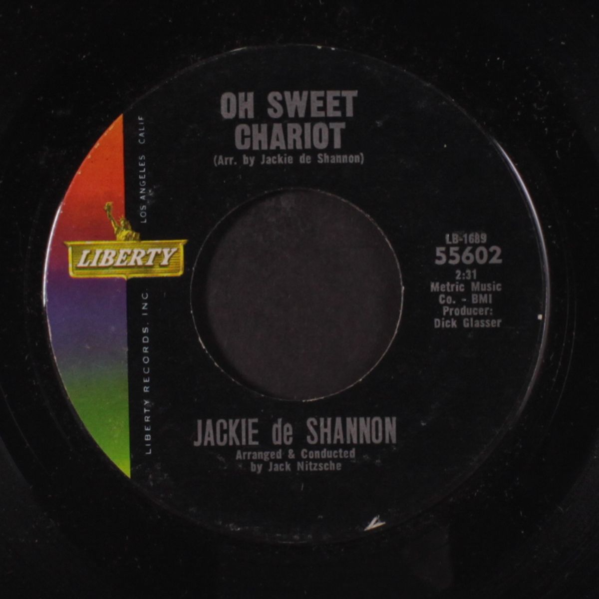 oh, sweet chariot / little yellow roses by JACKIE DE SHANNON
