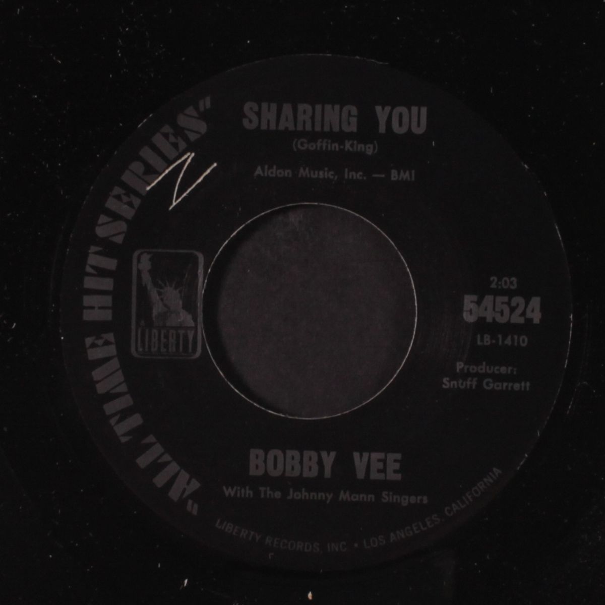 run to him / sharing you by BOBBY VEE