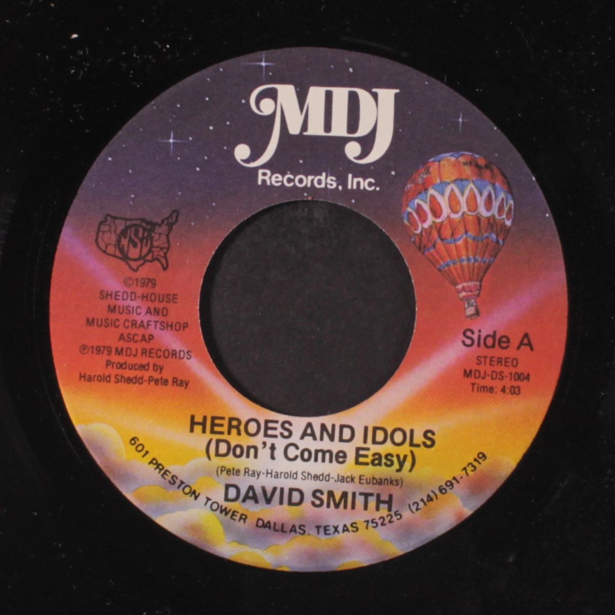 heroes & idols (don't come easy) by DAVID SMITH