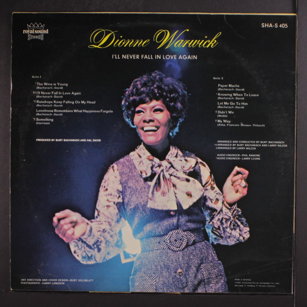 i'll never fall in love again by DIONNE WARWICK