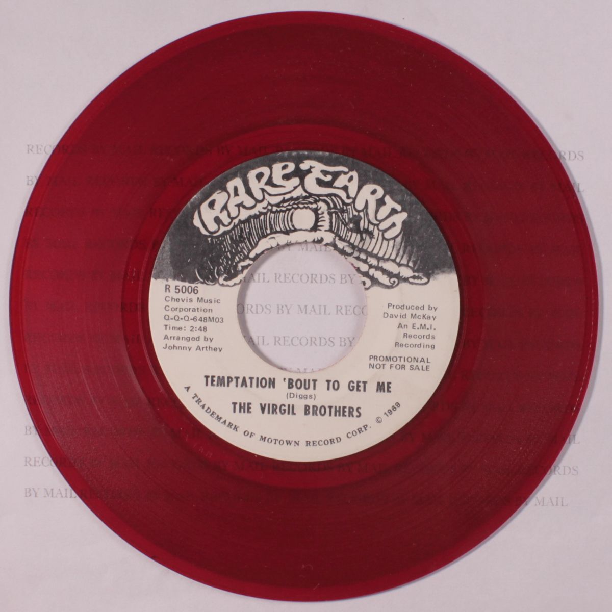 temptation 'bout to get me / same by VIRGIL BROTHERS