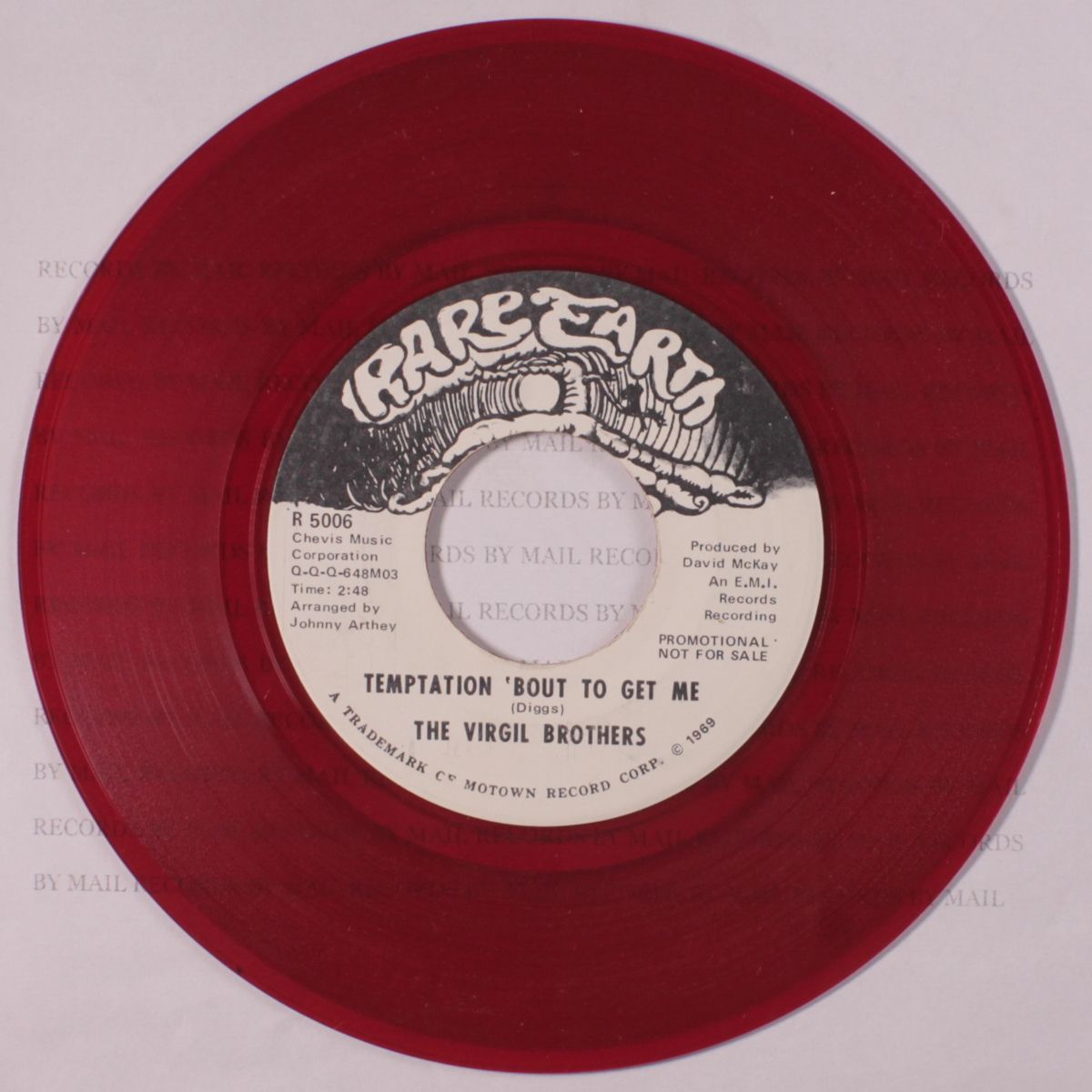 temptation 'bout to get me / same by VIRGIL BROTHERS
