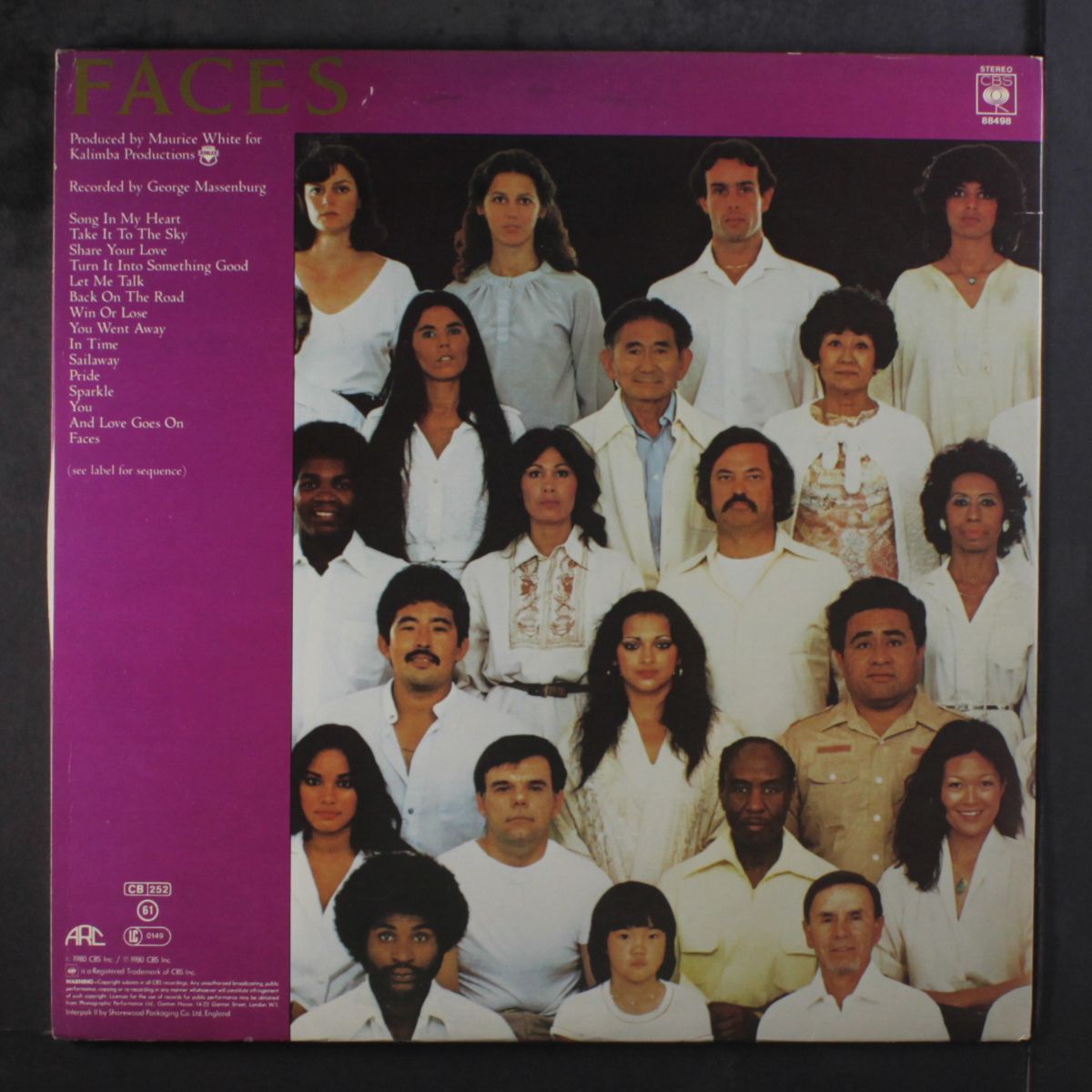 faces by EARTH, WIND & FIRE