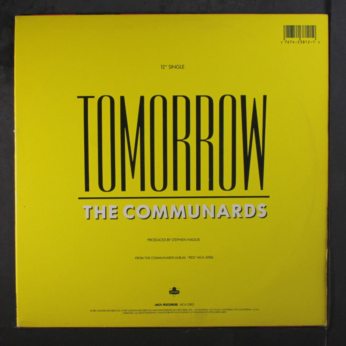 never can say goodbye / tomorrow by COMMUNARDS