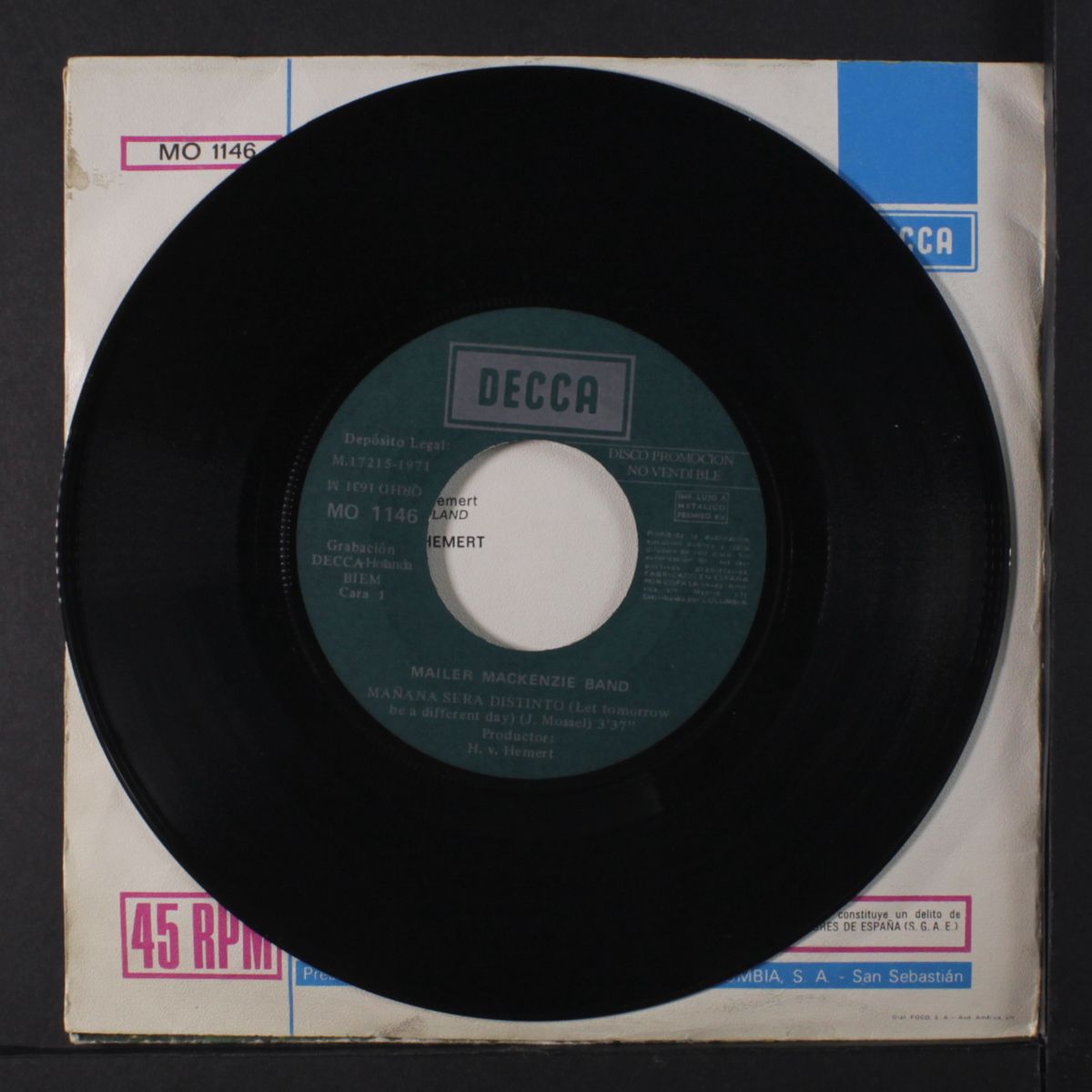 manana sera distinto / regresa by MAILER MACKENZIE BAND