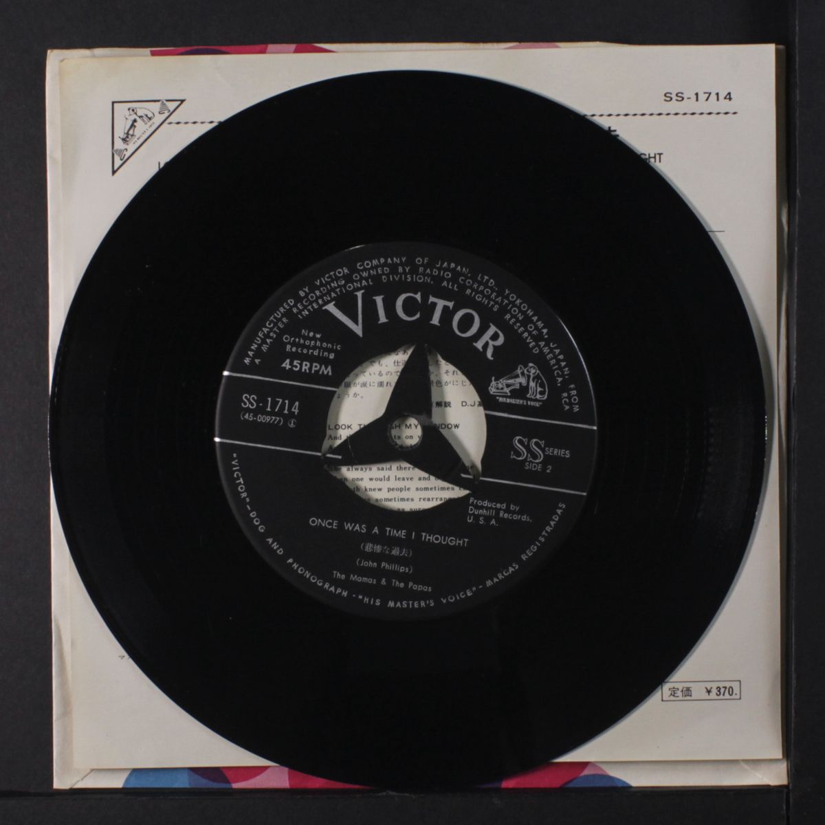 look through my window / once was a time i thought by MAMAS & PAPAS