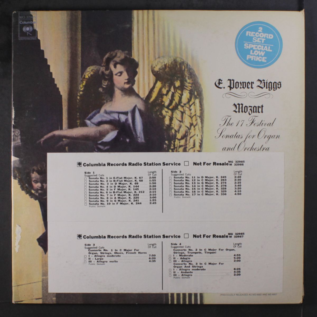 mozart by E. POWER BIGGS