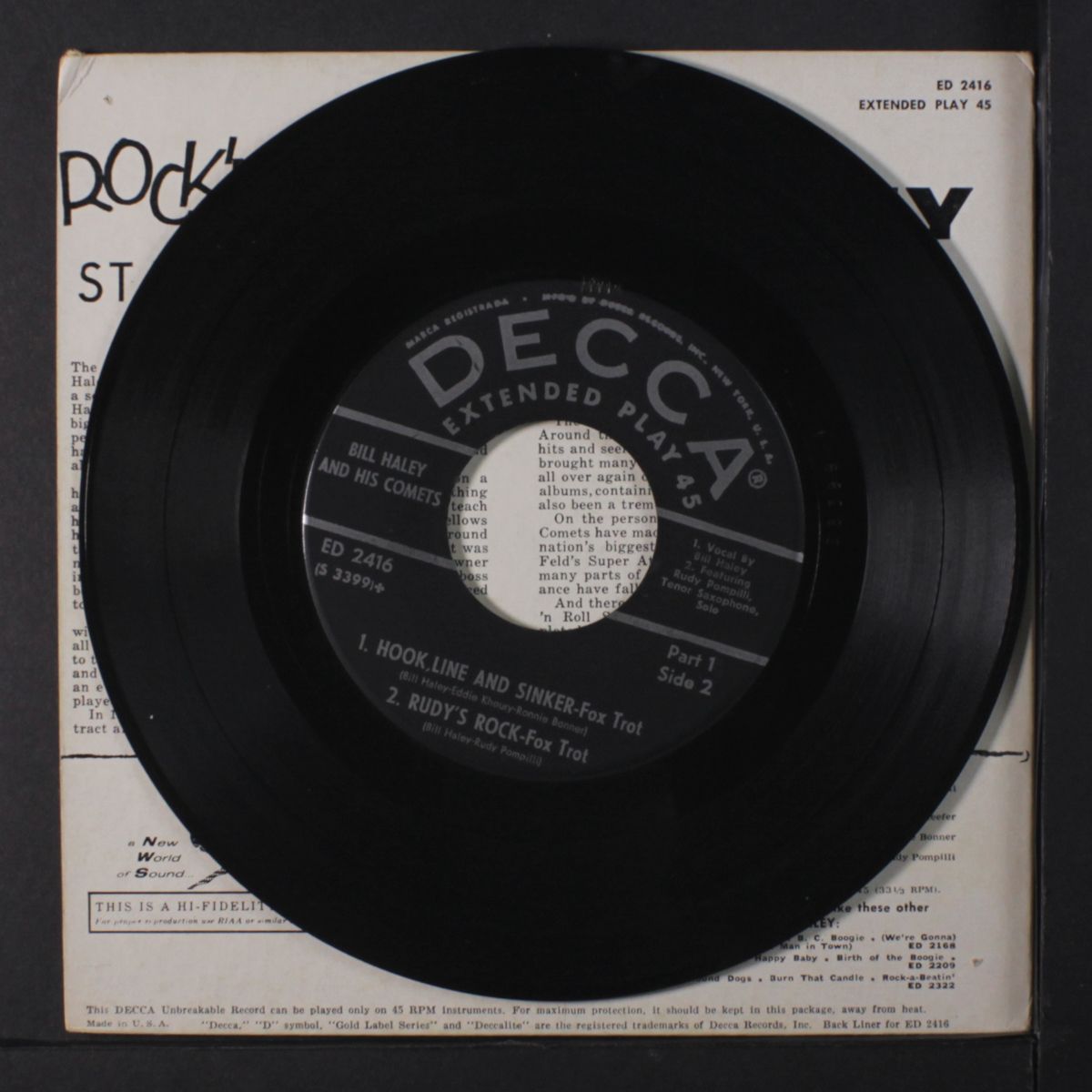 rock 'n roll stage show, part 1 by BILL HALEY & COMETS