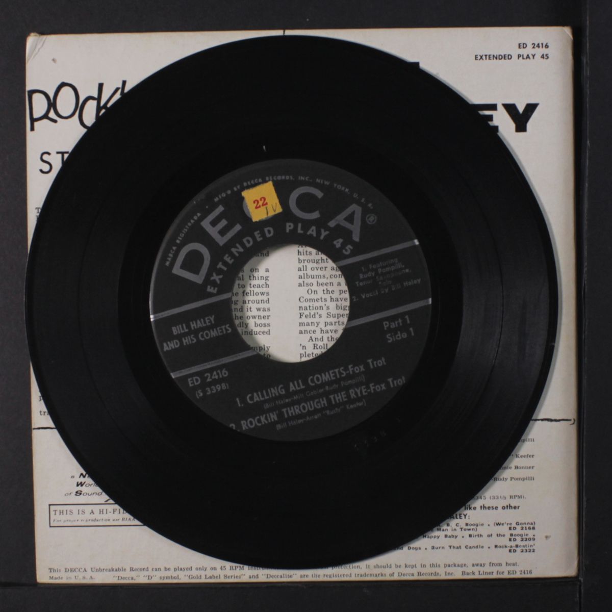 rock 'n roll stage show, part 1 by BILL HALEY & COMETS