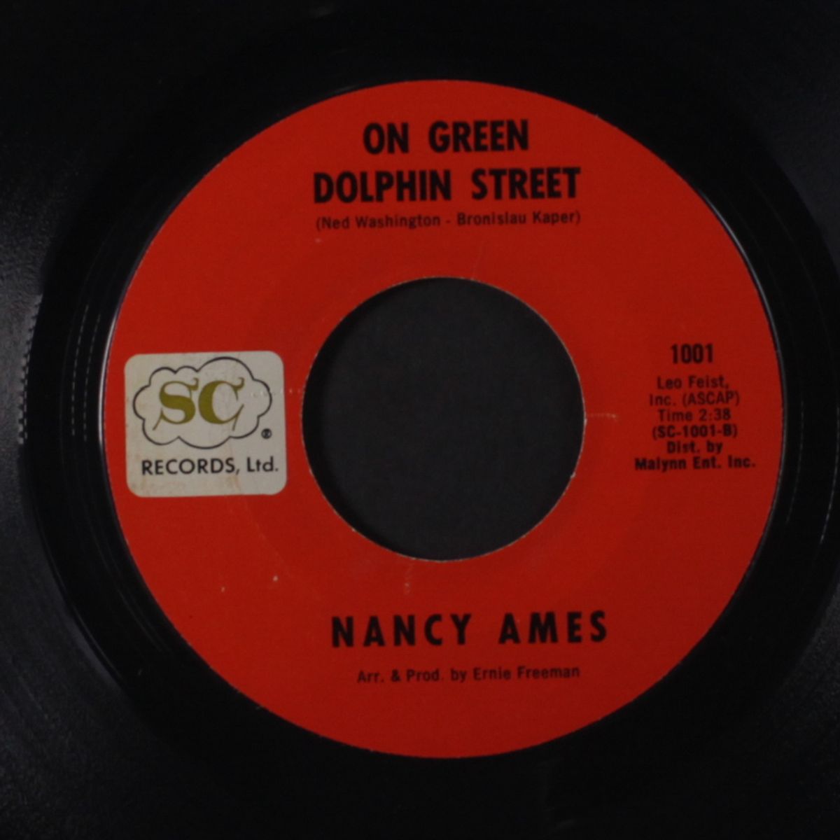 on green dolphin street / something's gotten hold of my heart by NANCY AMES