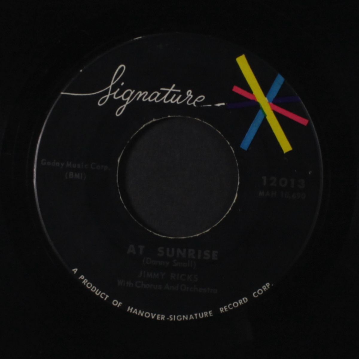 at sunrise / goodnight my love by JIMMY RICKS