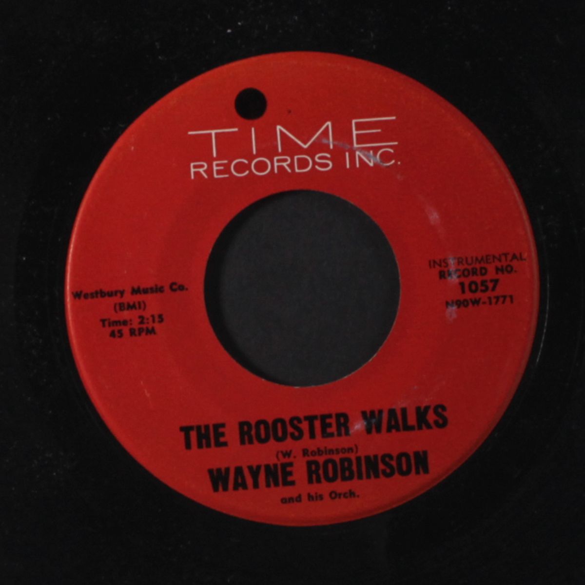 the rooster walks / such a big thing by WAYNE ROBINSON