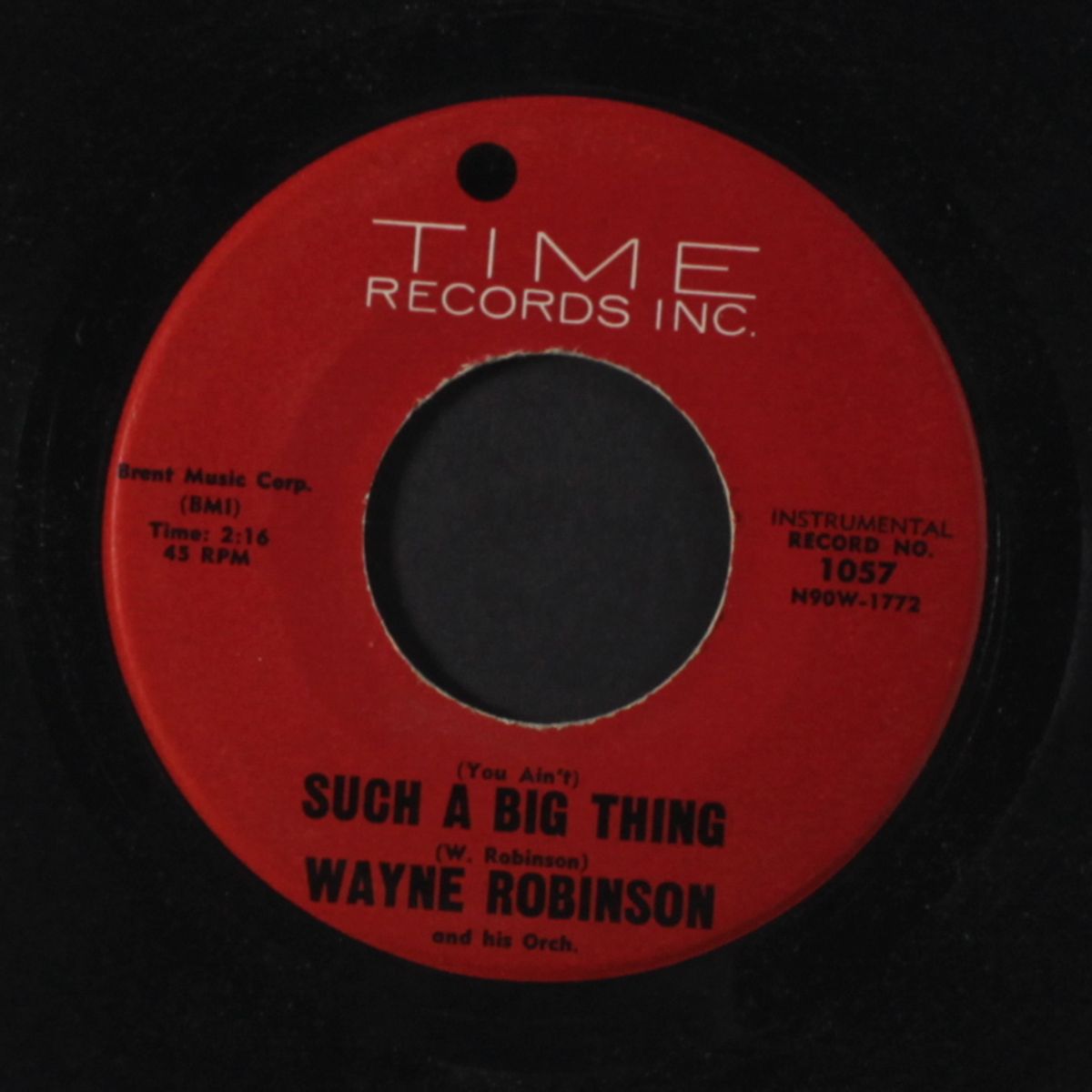 the rooster walks / such a big thing by WAYNE ROBINSON