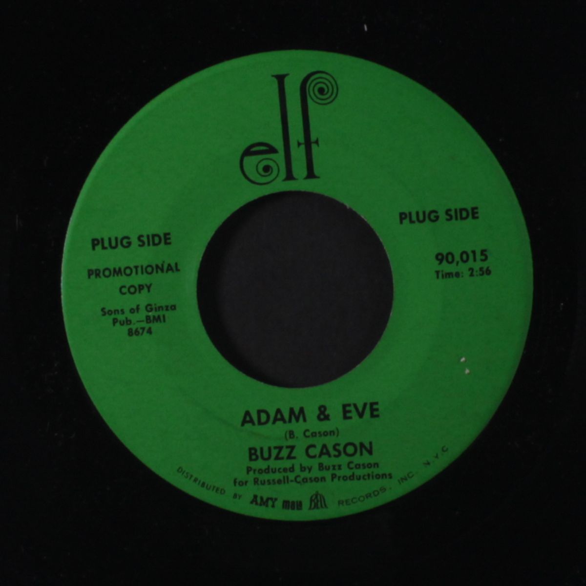 adam & eve / we cry by BUZZ CASON