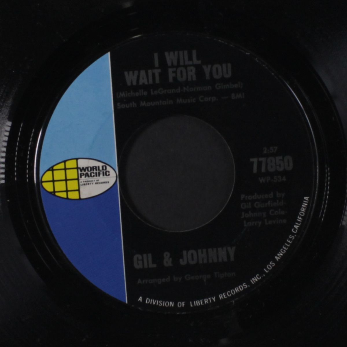 i will wait for you / i'll coat your mind with honey by GIL & JOHNNY