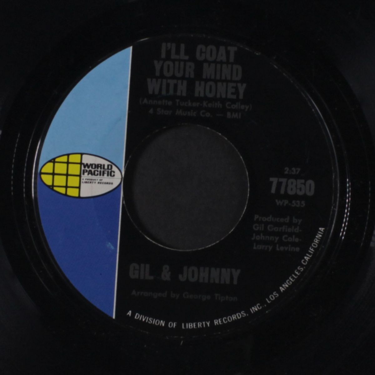 i will wait for you / i'll coat your mind with honey by GIL & JOHNNY