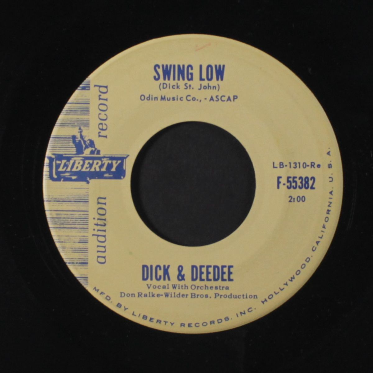 goodbye to love / swing low by DICK & DEEDEE