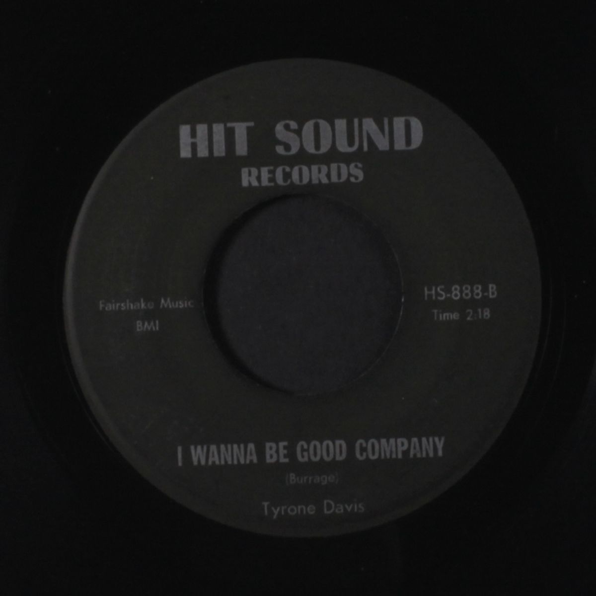 i wanna be good company / i'm confessin by TYRONE DAVIS