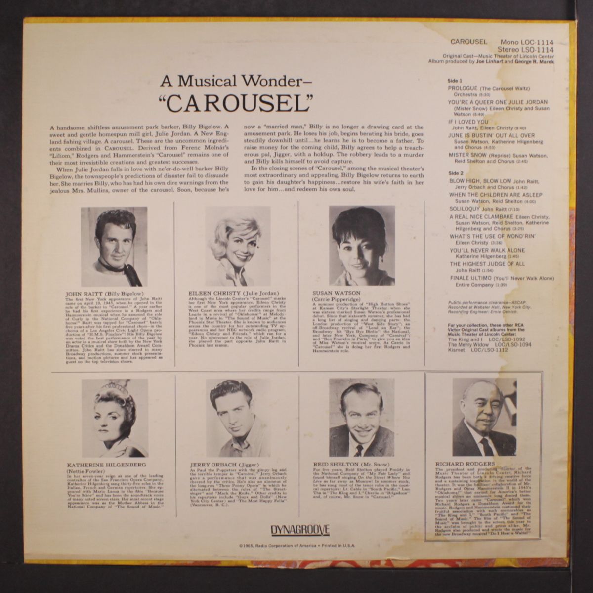 carousel by ORIGINAL CAST