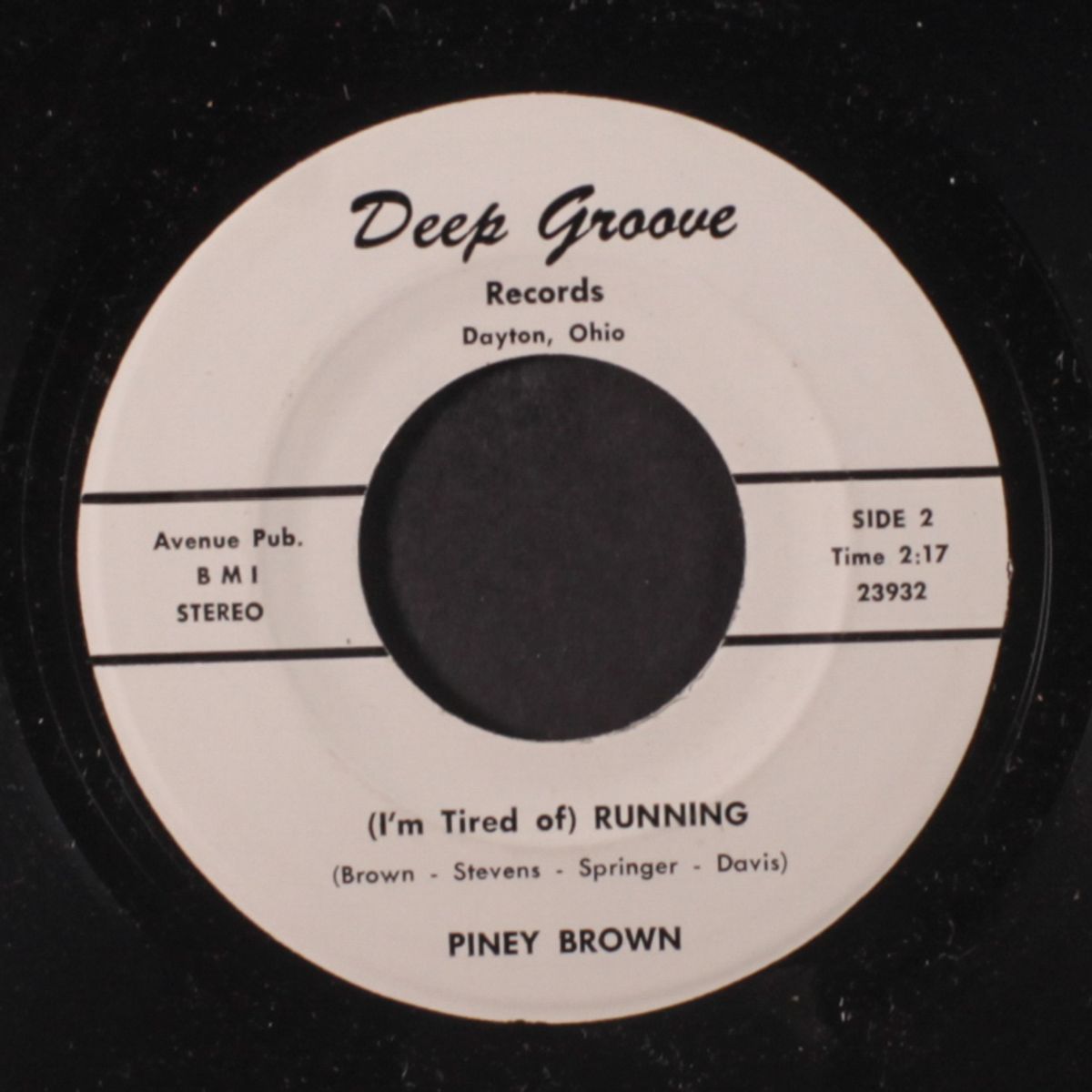 everything but you / (i'm tired of running) by PINEY BROWN