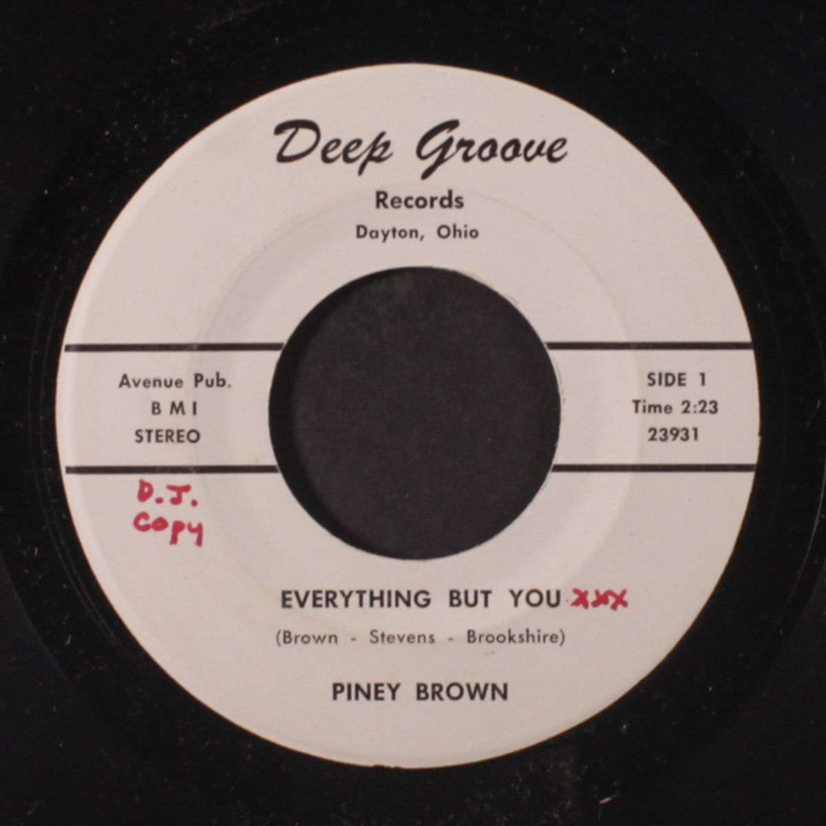 everything but you / (i'm tired of running) by PINEY BROWN