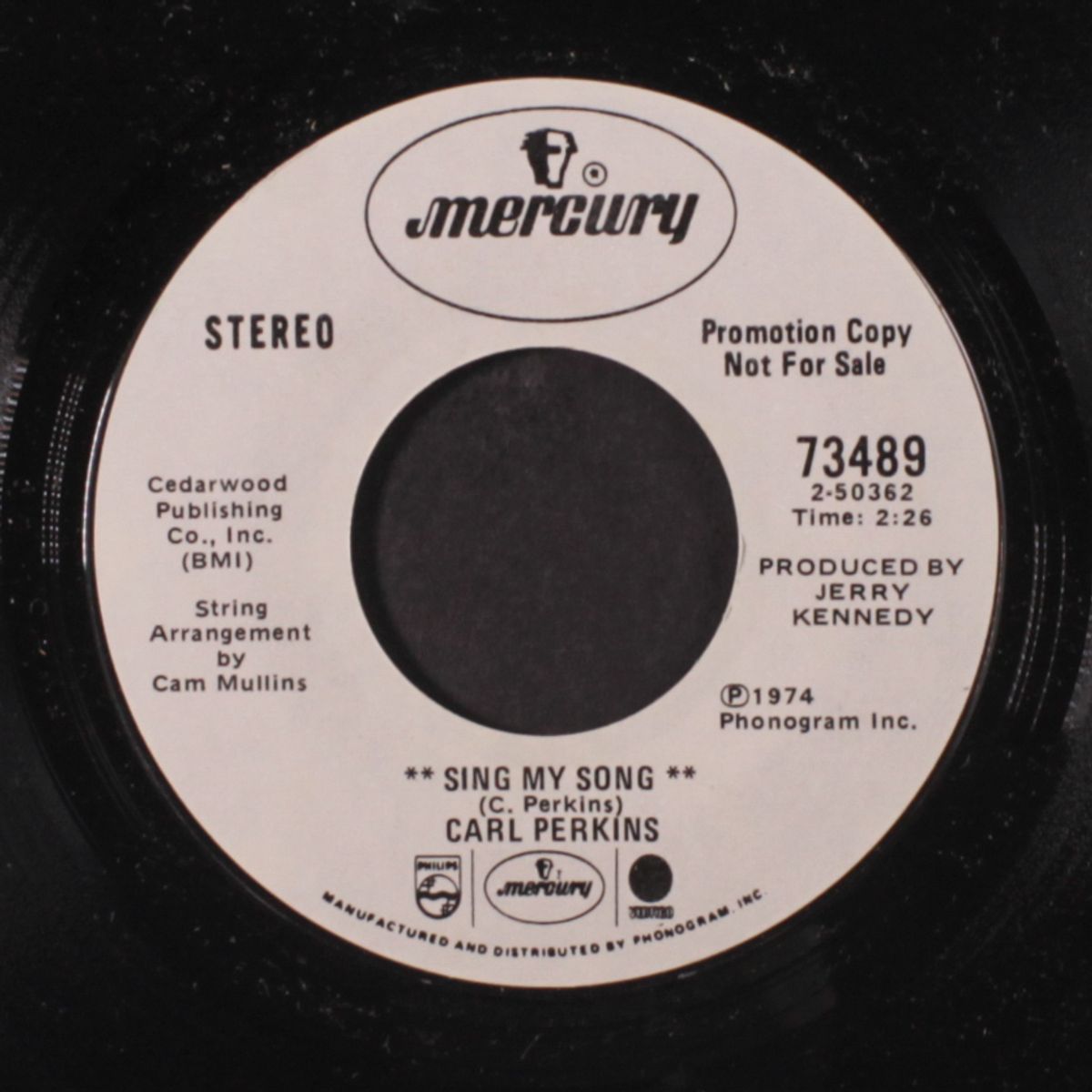 ruby, don't take your love to town by CARL PERKINS