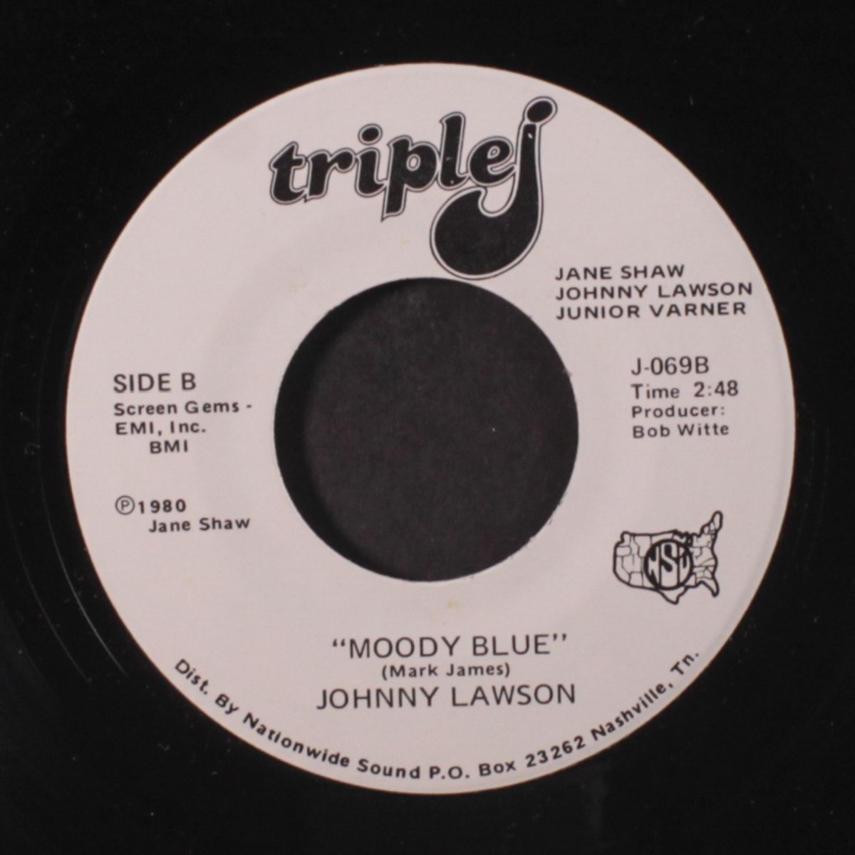 elvis we miss you / moody blue by JOHNNY LAWSON