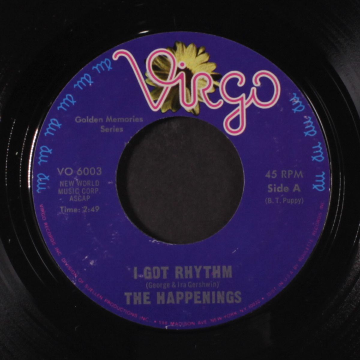 go away little girl / i got rhythm by HAPPENINGS