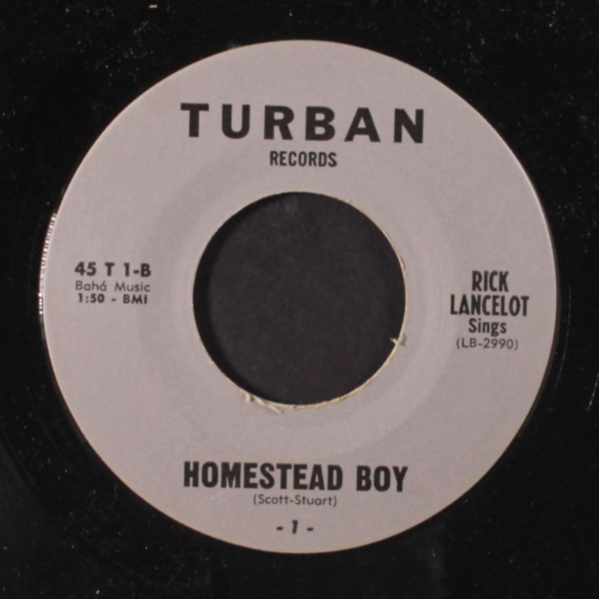 homestead boy / hip-talk song by RICK LANCELOT