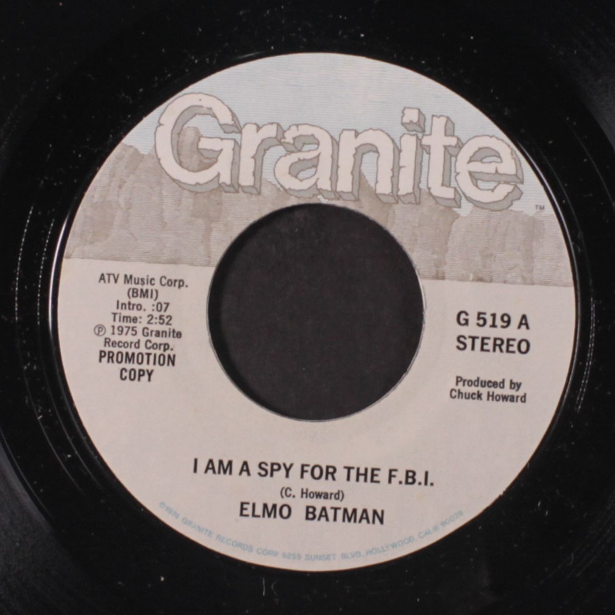 i am a spy for the f.b.i. / the batman by ELMO BATMAN