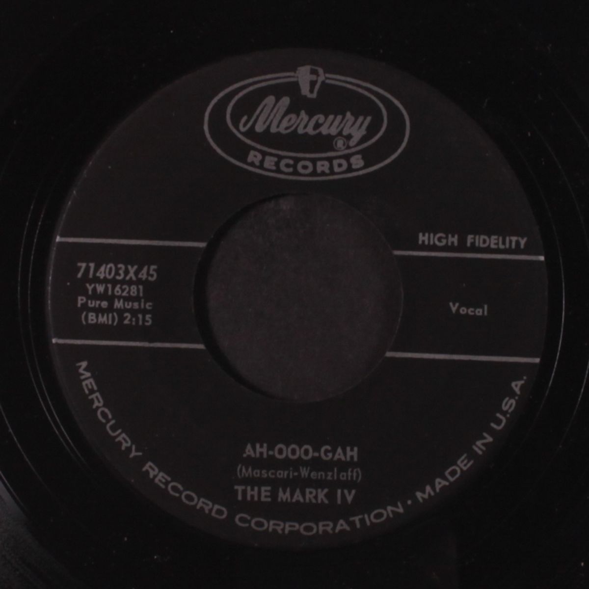 i got a wife / ah-ooo-gah by MARK IV