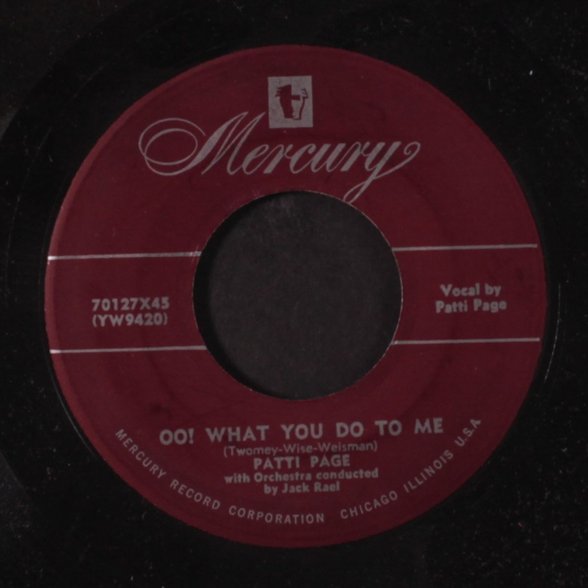 oo! what you do to me by PATTI PAGE