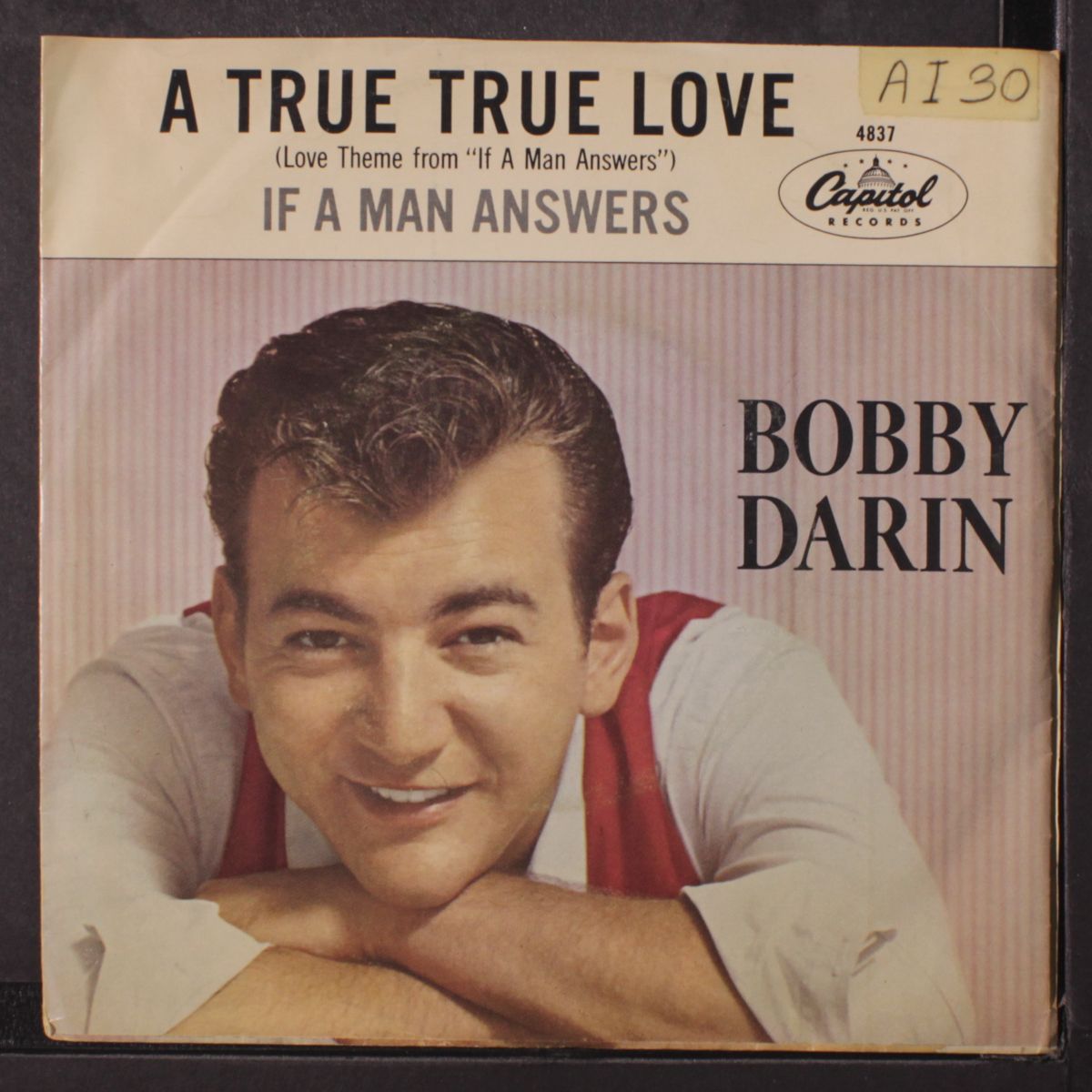if a man answers / a true, true love by BOBBY DARIN