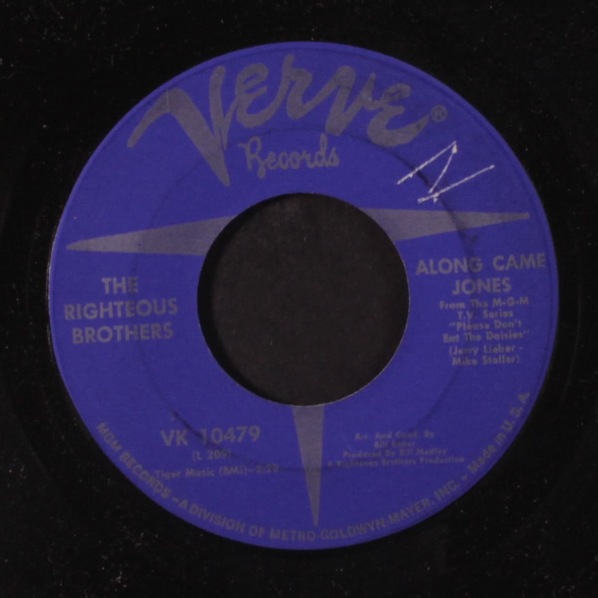 along came jones / jimmy's blues by RIGHTEOUS BROTHERS