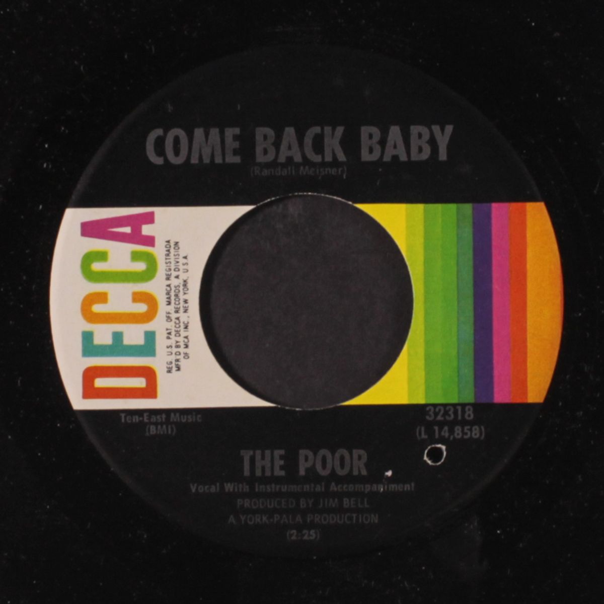 come back baby / feelin' down by POOR