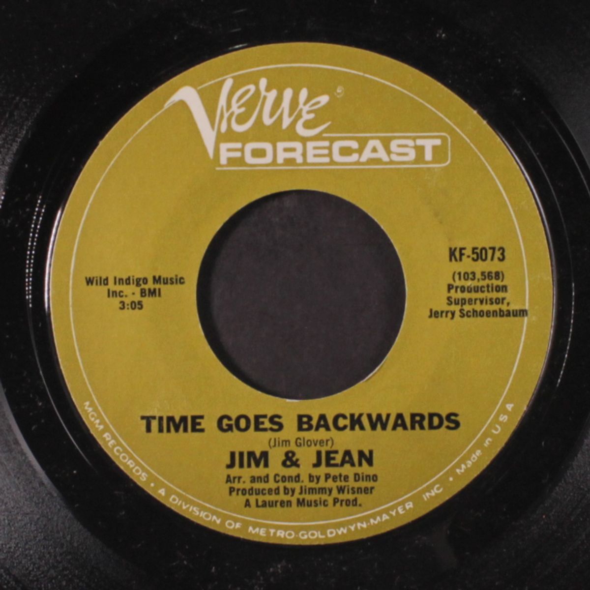 people world / time goes backwards by JIM & JEAN